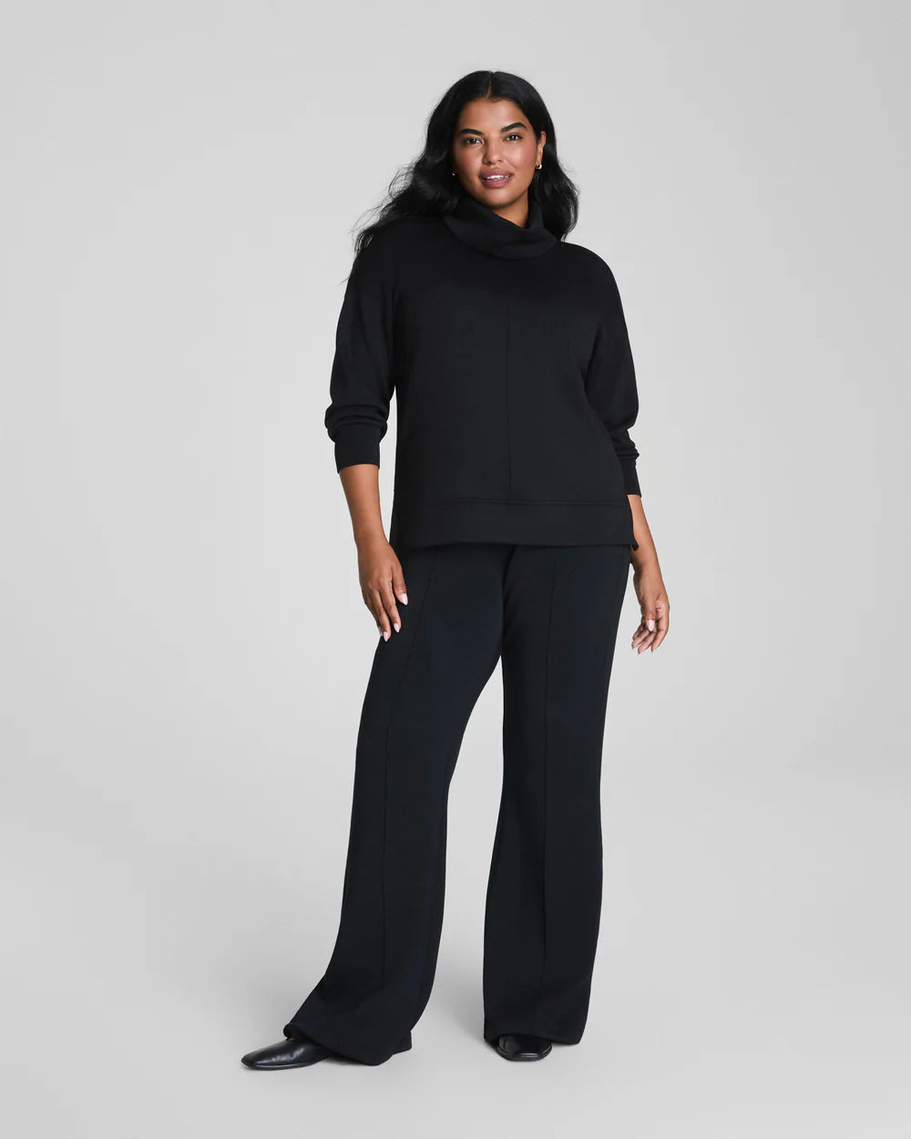 SPANX AirEssentials® Turtleneck Tunic - Very Black