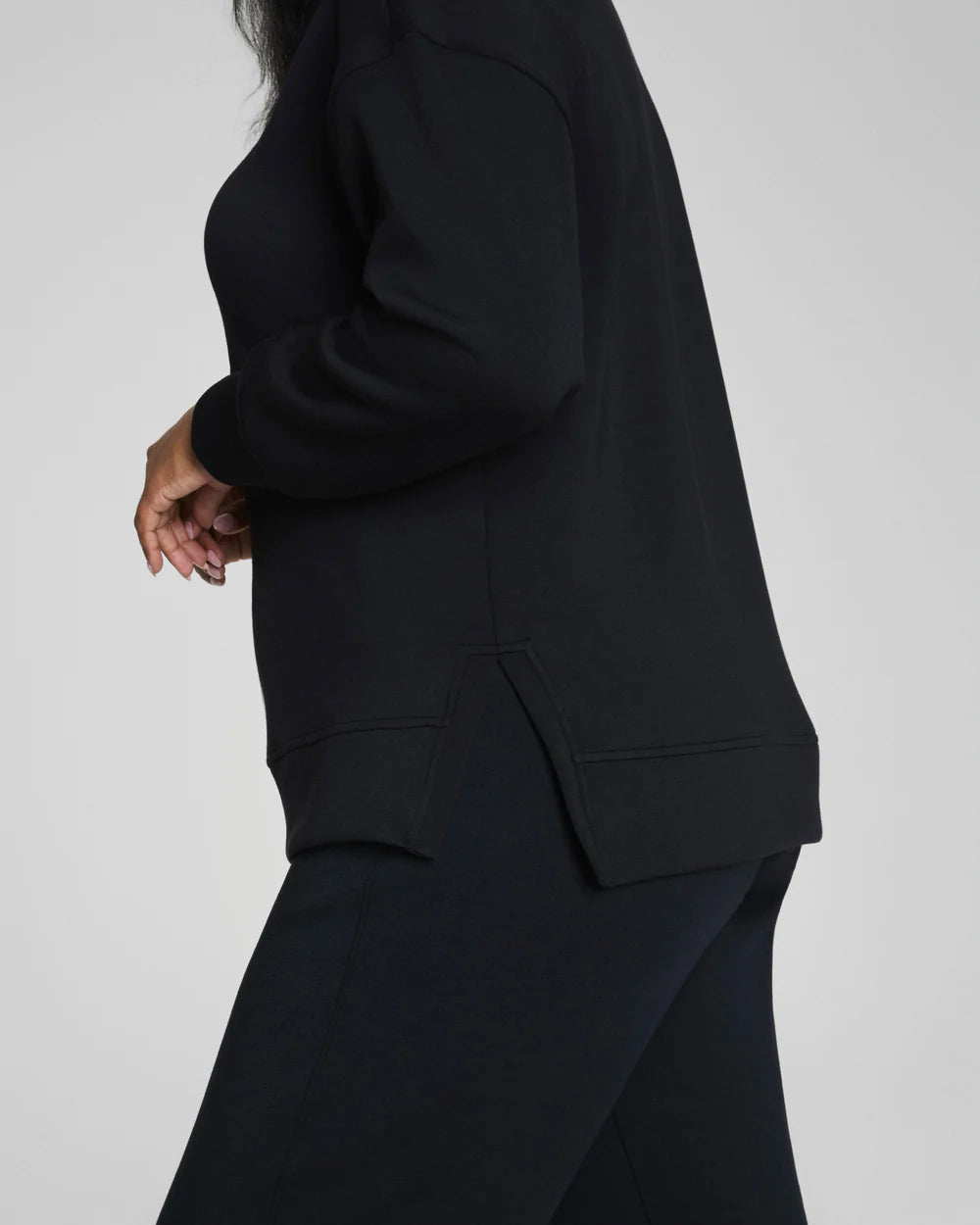 SPANX AirEssentials® Turtleneck Tunic - Very Black