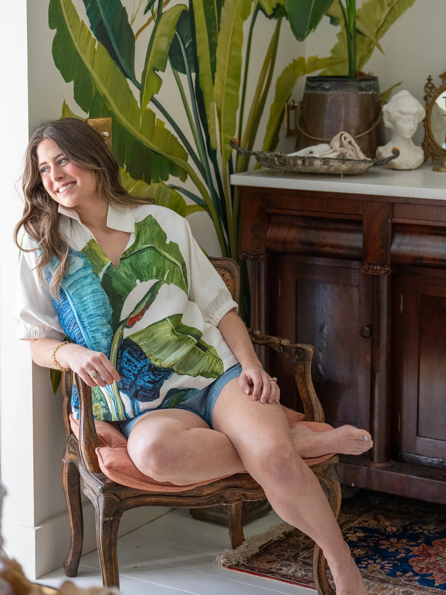 Poppy Top - Bellamy Leaves