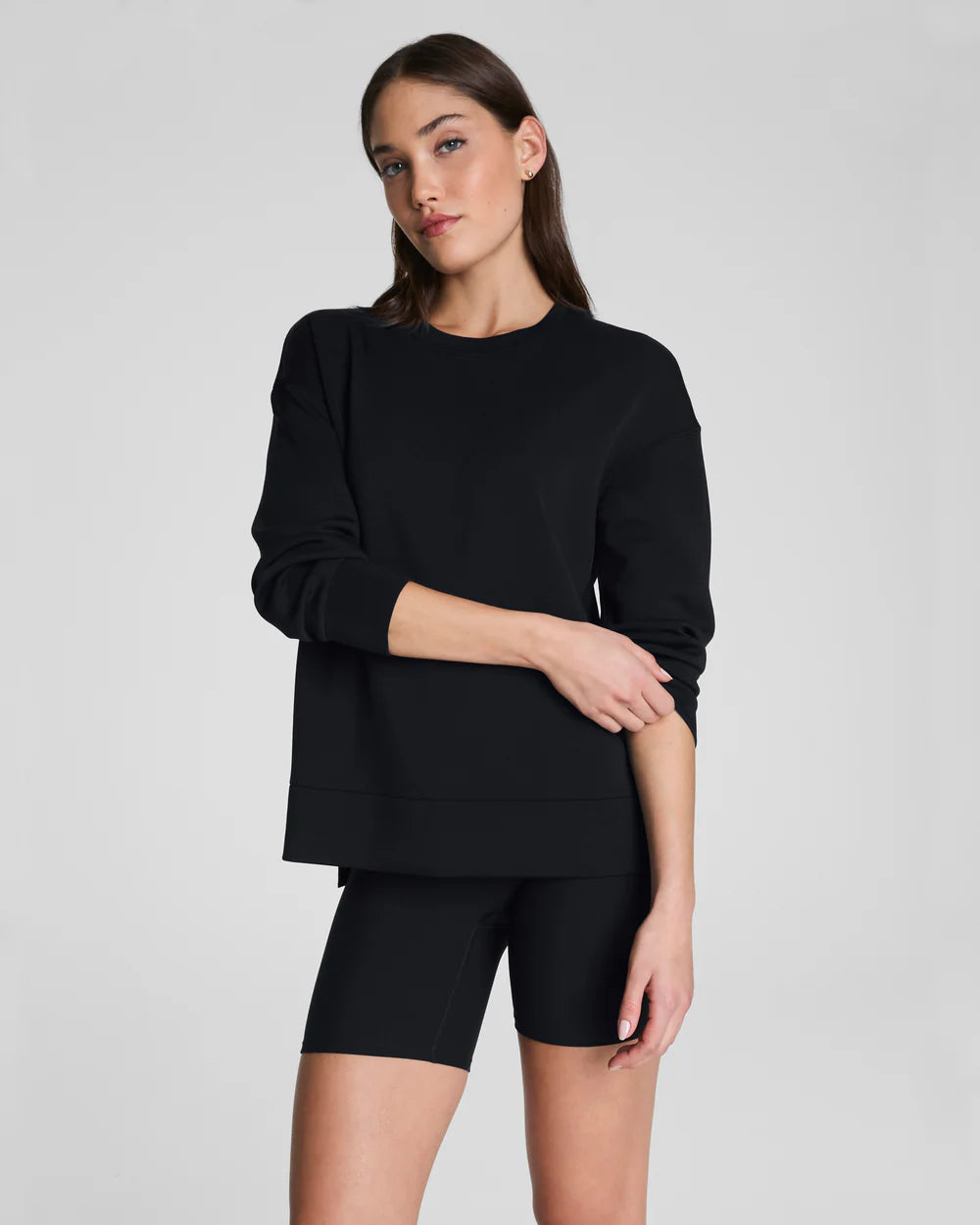SPANX AirEssentials® Crewneck Tunic - Very Black