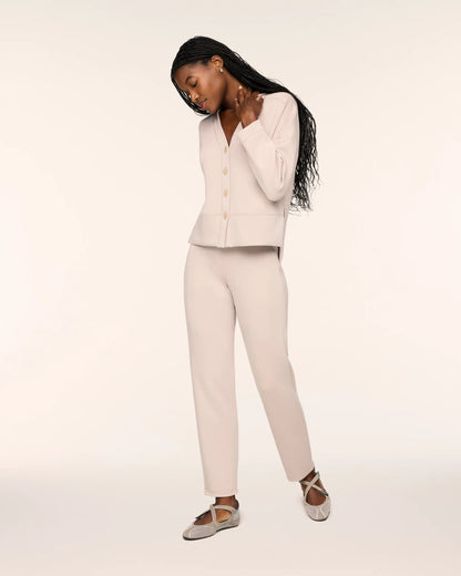 SPANX AirEssentials® Slim Straight Pant - Mushroom
