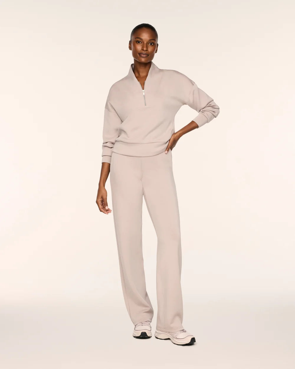 SPANX AirEssentials® Straight Leg Pant - Mushroom