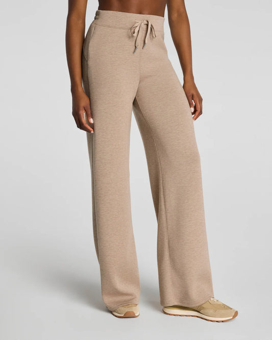 SPANX AirEssentials® Wide Leg Pant - Dune Heather