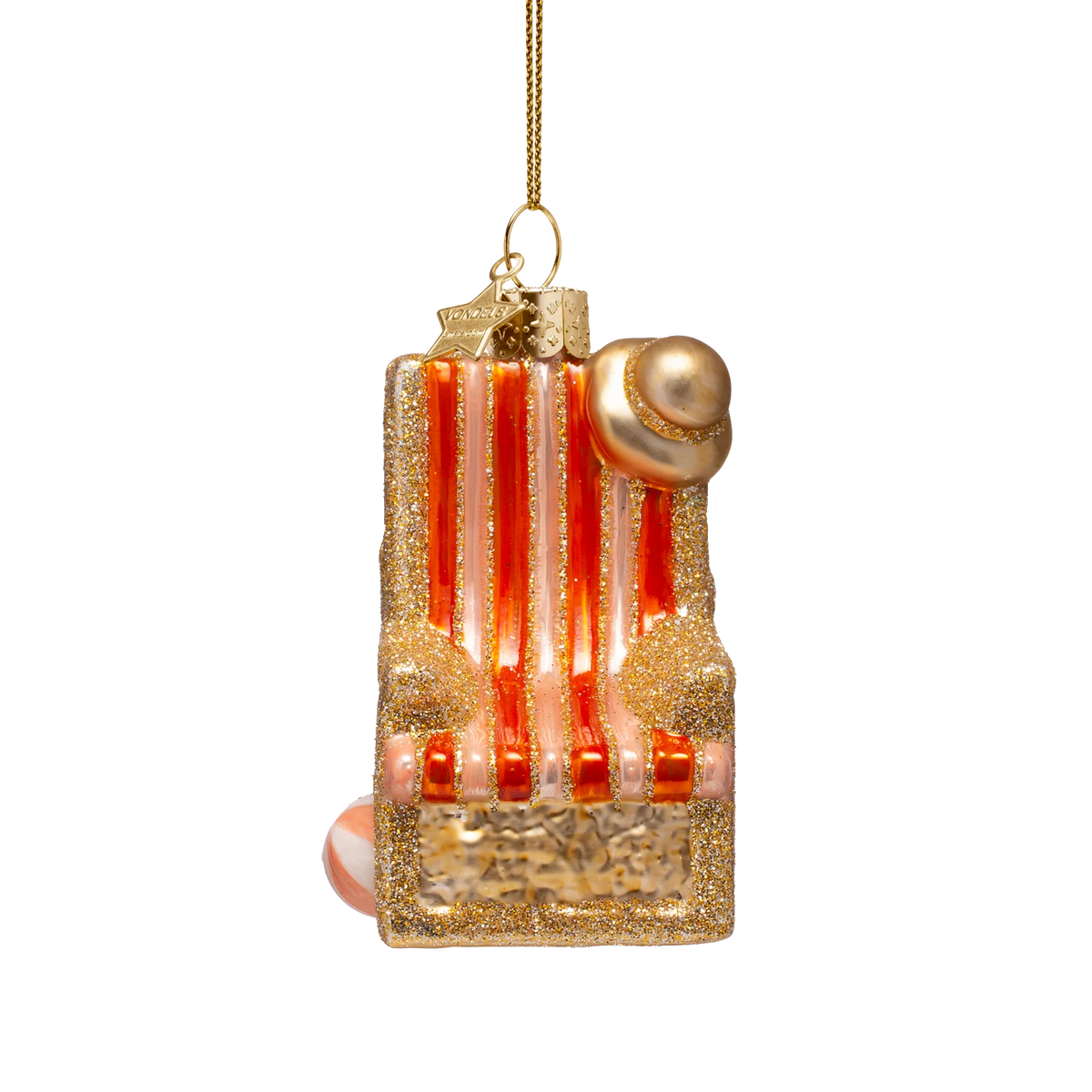 Ornament glass beach chair