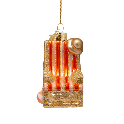 Ornament glass beach chair