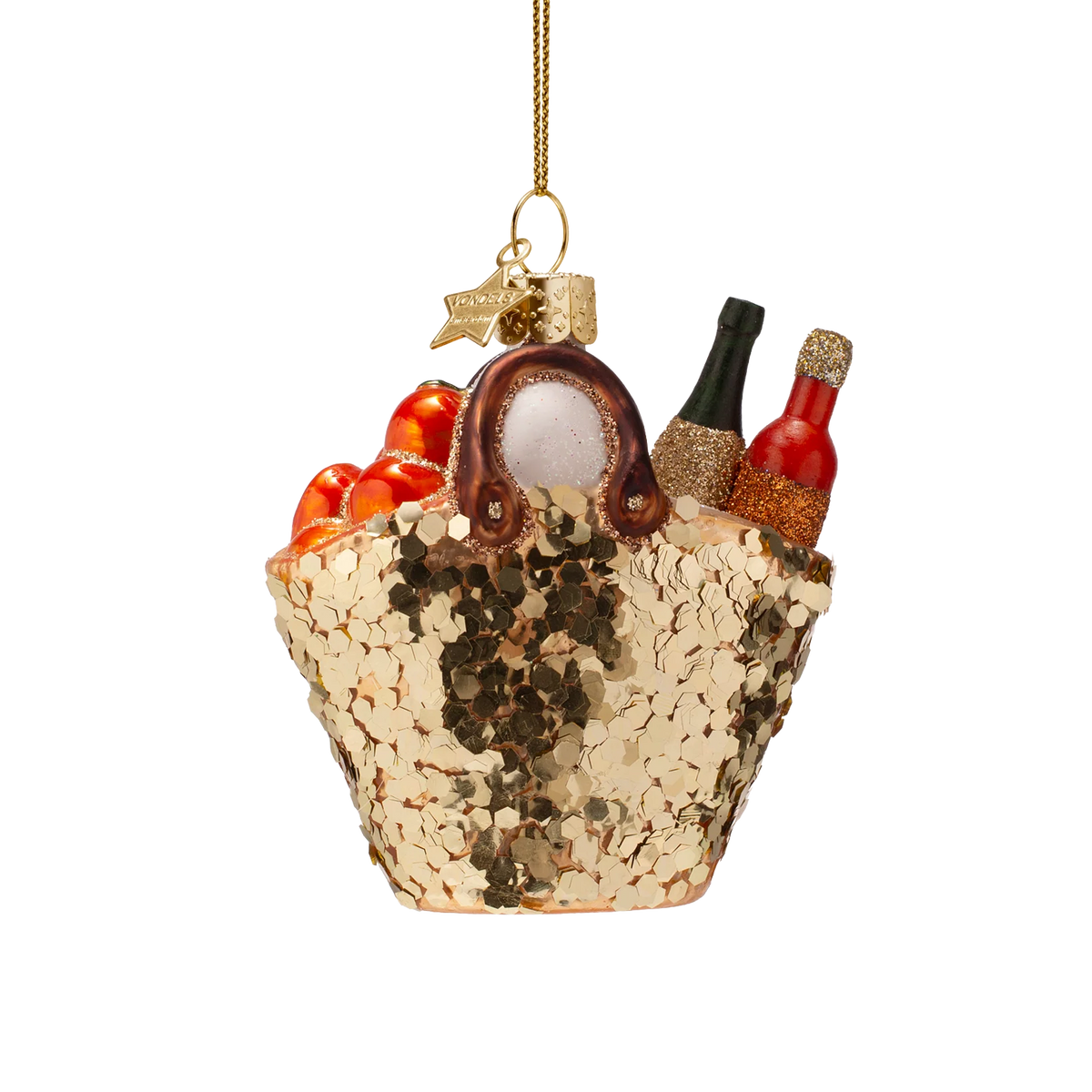 Ornament glass beach bag