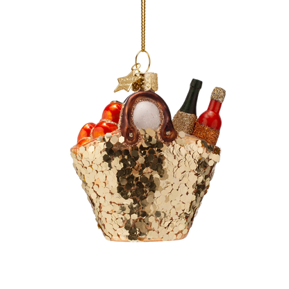 Ornament glass beach bag