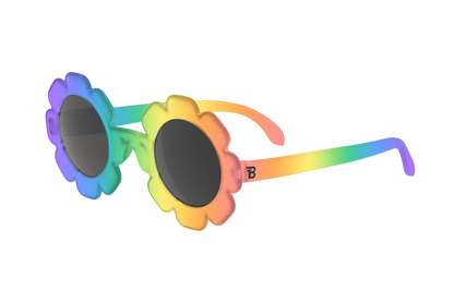 Baby Sunglasses Original Flower: Flower Power | Smoke Lenses: Ages 0-2