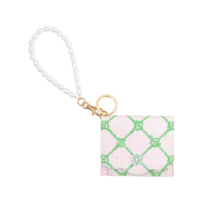 Snap Card Case - Butterfly Trellis