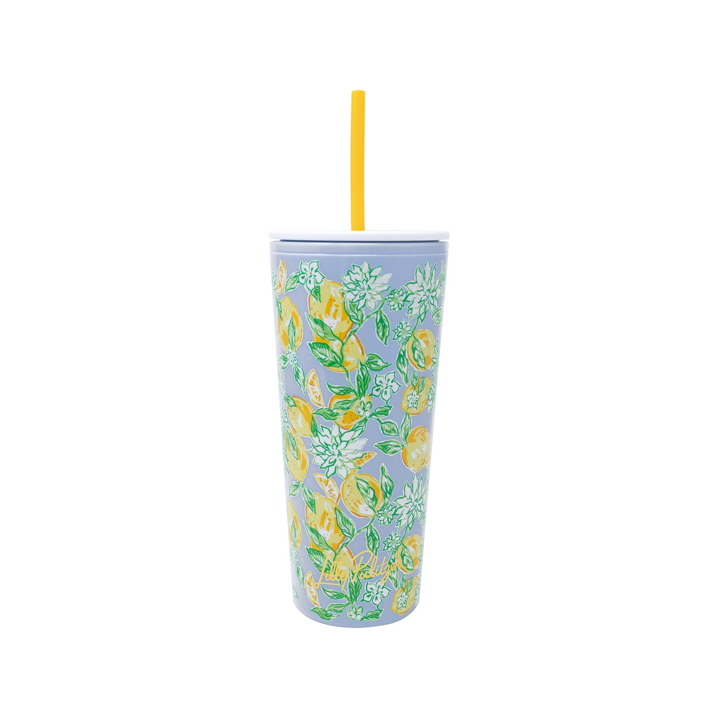 Tumbler with Straw - Make Lemonade