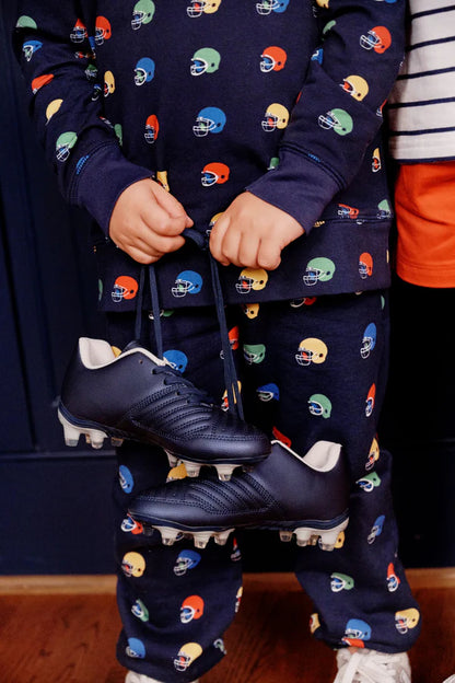 Cassidy Comfy Crewneck - Boys - French Terry - Hut!/Nantucket Navy