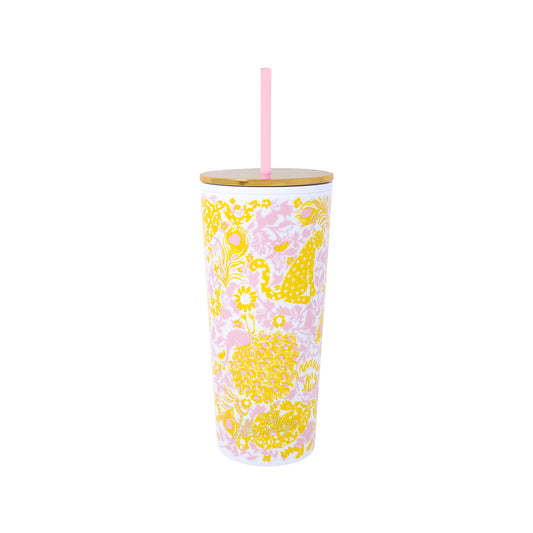 Tumbler with Straw - Royal Zoo