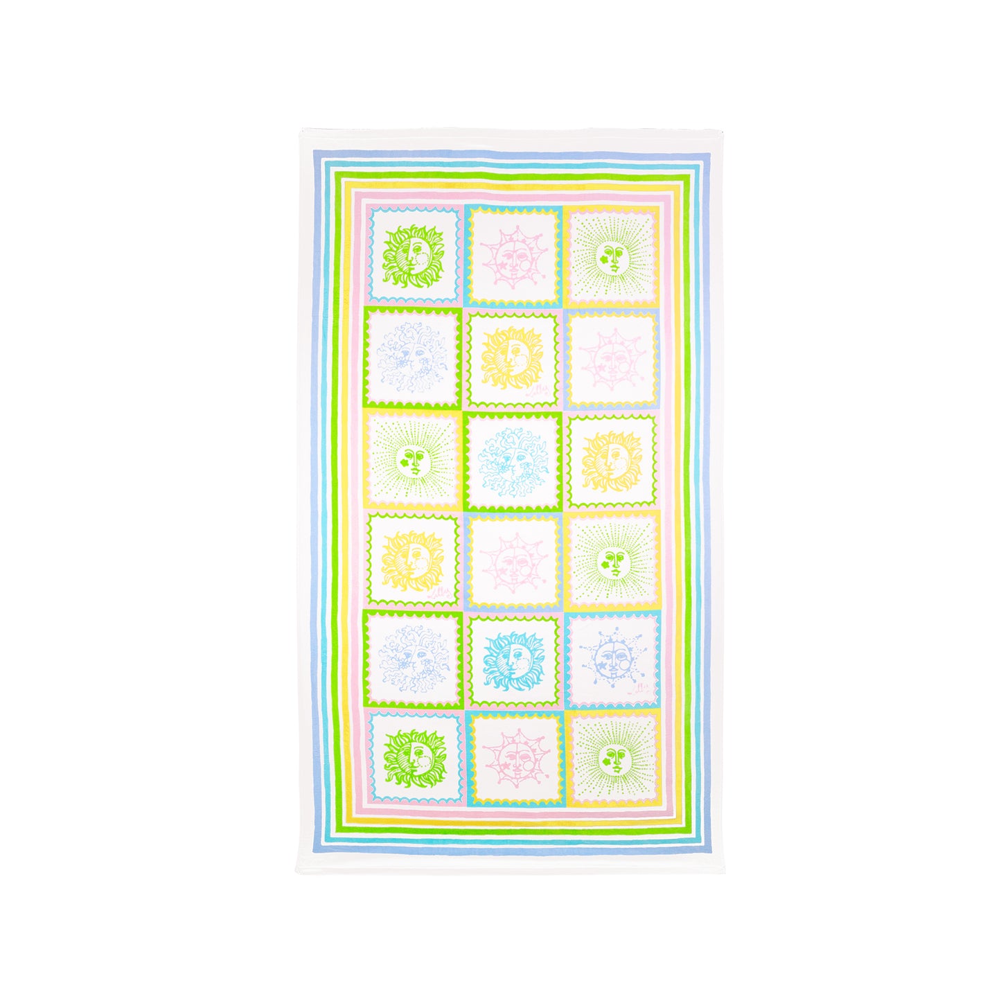 Beach Towel - Sun Tiles Home