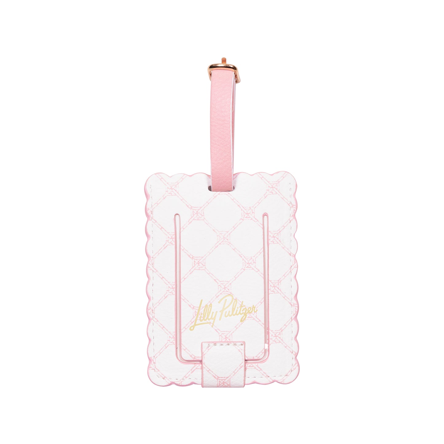 Scalloped Luggage Tag - Lilly Garden Home