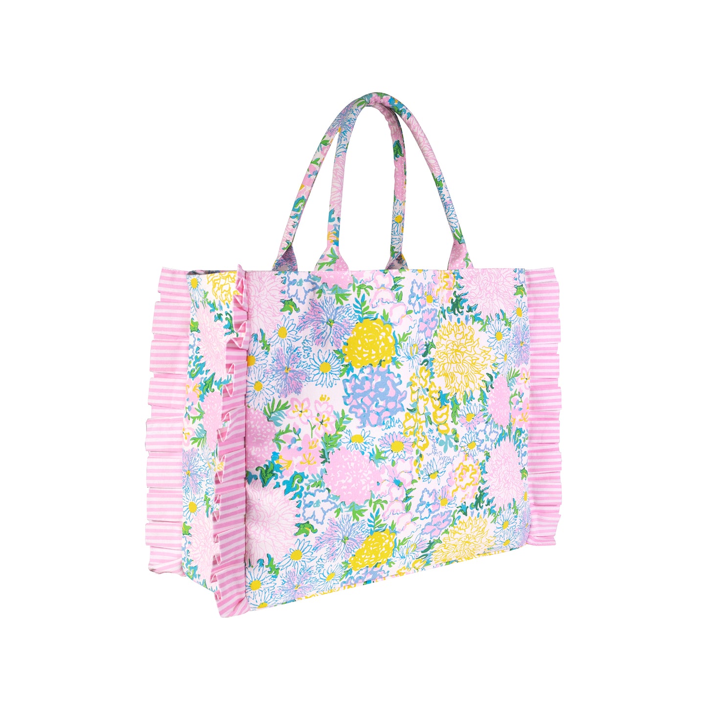 Ruffle Tote - Lilly Garden Home