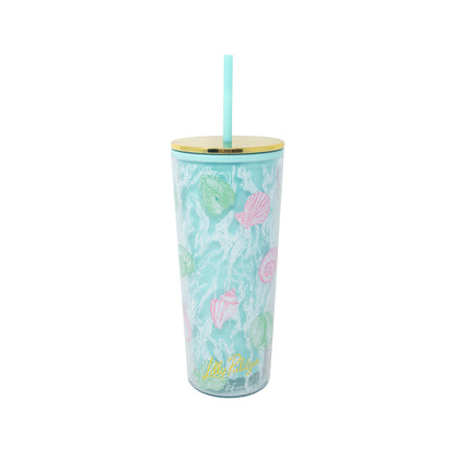 Tumbler With Straw - Shelden