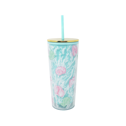 Tumbler With Straw - Shelden