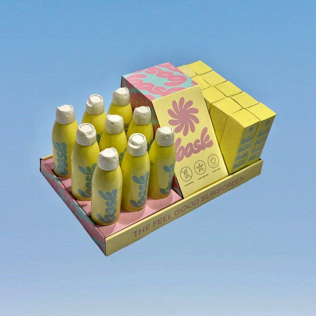 Bask Sunscreen Display Case [Display Only]