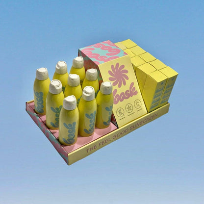 Bask Sunscreen Display Case [Display Only]