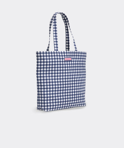 Easy Tote - Navy Gingham