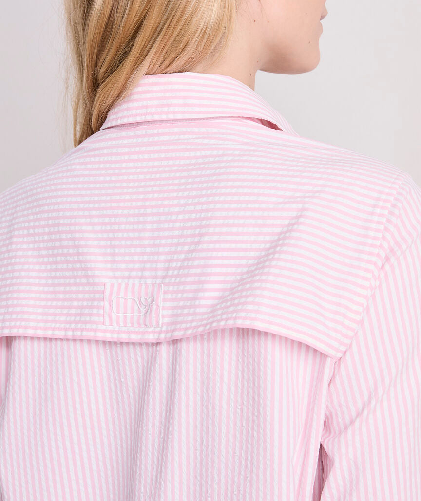 Hartley Harbor Cover-Up - Vineyard SS PB/WC