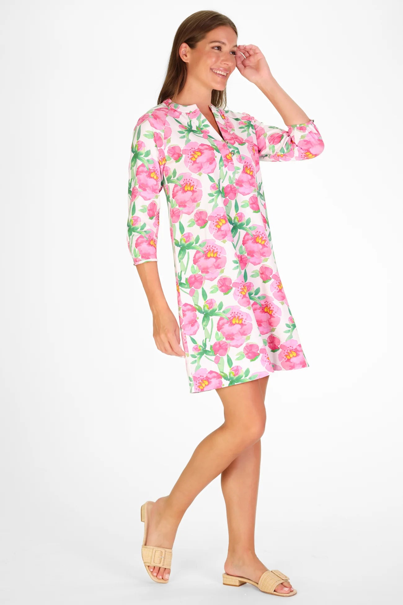 Sam Dress - Painted Peony
