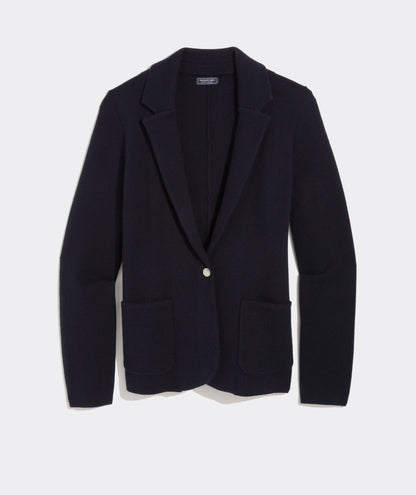 Sweater Blazer - Nautical Navy