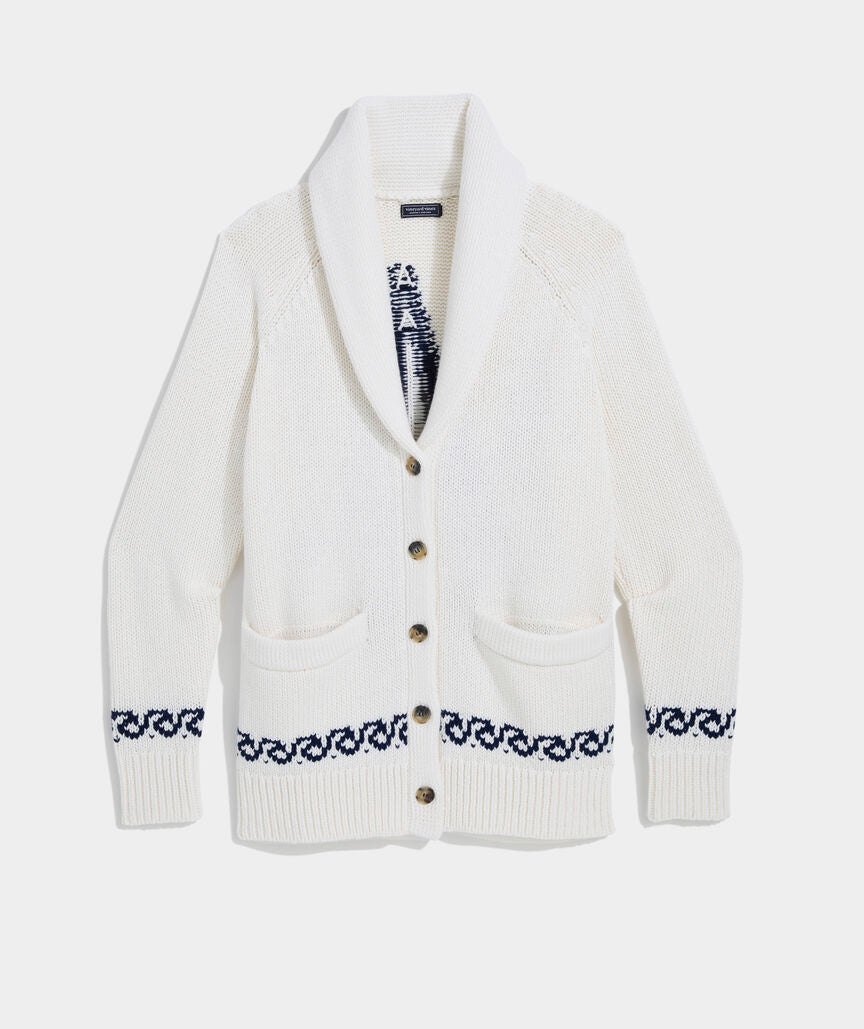 Shawl Collar Cardigan - Marshmallow