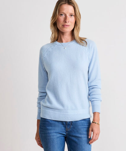 Seaspun Cashmere Rib Sweater - Jake Blue
