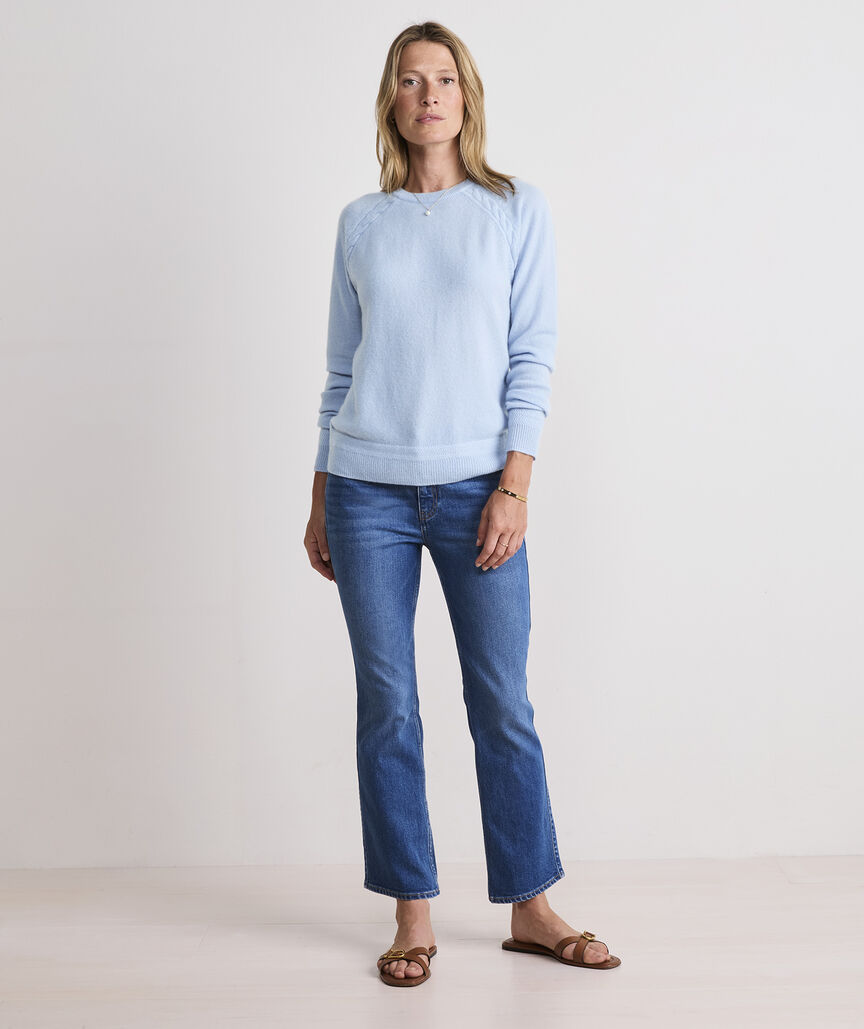 Seaspun Cashmere Rib Sweater - Jake Blue