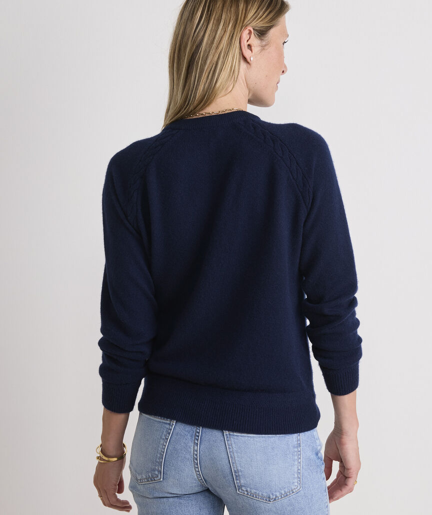 Seaspun Cashmere Rib Sweater - Nautical Navy