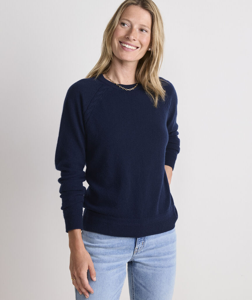 Seaspun Cashmere Rib Sweater - Nautical Navy