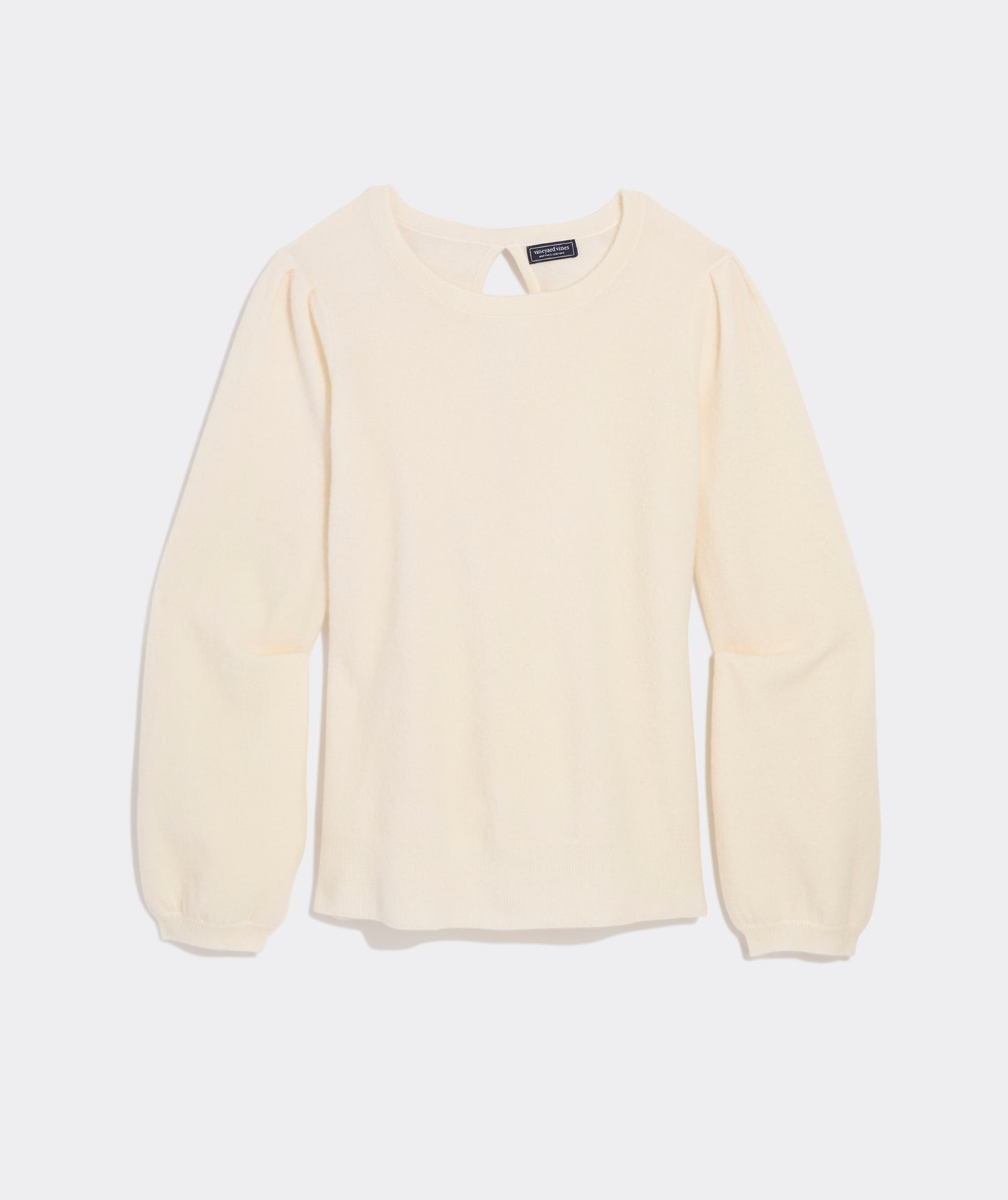 Bow Back Sweater - Marshmallow