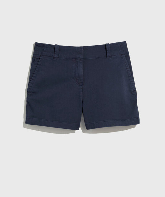 3 1/2 Inch Herringbone Every Day Shorts - Nautical Navy