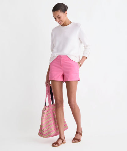 3 1/2 Inch Herringbone Every Day Shorts - Bahama Breeze