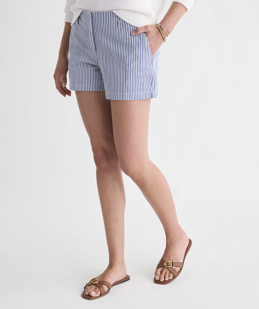3 1/2 Inch Herringbone Every Day Shorts - Vineyard Moonshine