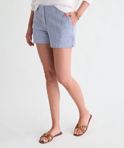3 1/2 Inch Herringbone Every Day Shorts - Vineyard Moonshine