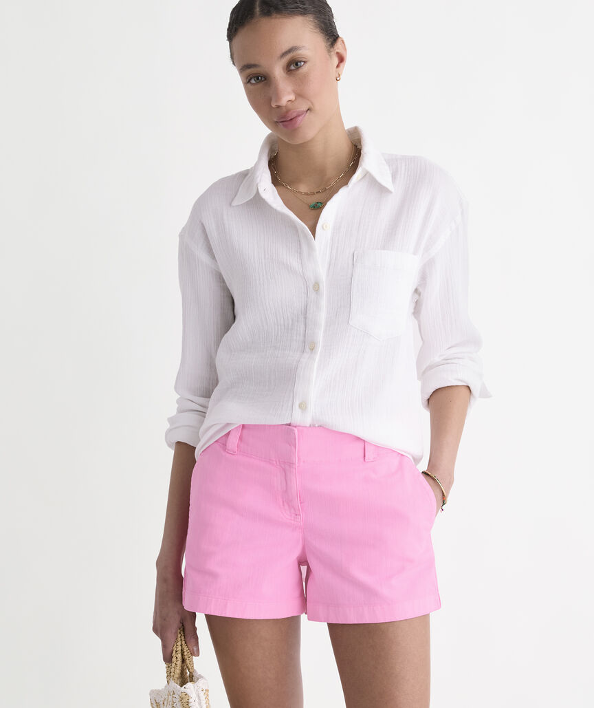 3 1/2 Inch Herringbone Every Day Shorts - Neon Bloom