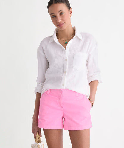 3 1/2 Inch Herringbone Every Day Shorts - Neon Bloom