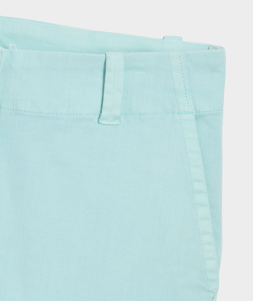 3 1/2 Inch Herringbone Every Day Shorts - Shallow Sea