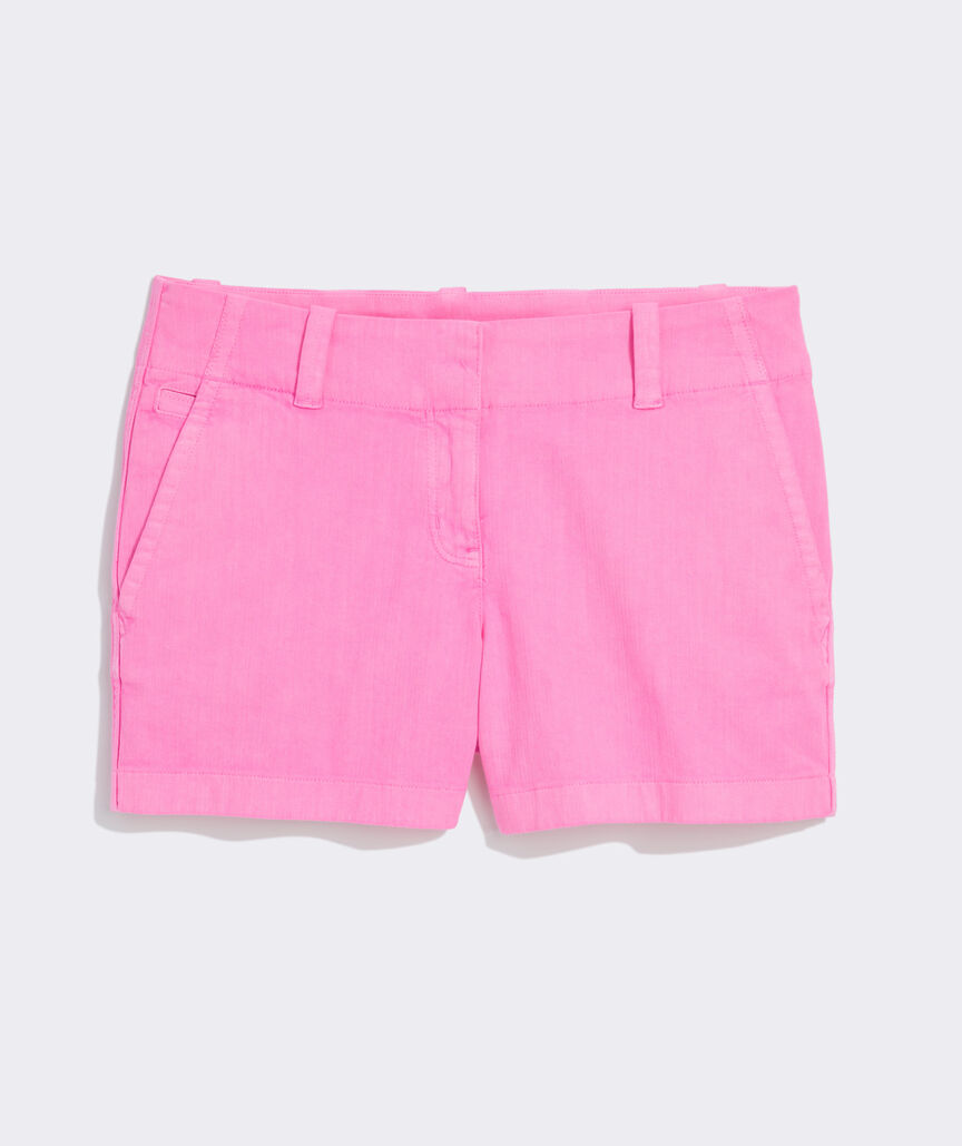 3 1/2 Inch Herringbone Every Day Shorts - Neon Bloom
