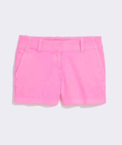 3 1/2 Inch Herringbone Every Day Shorts - Neon Bloom