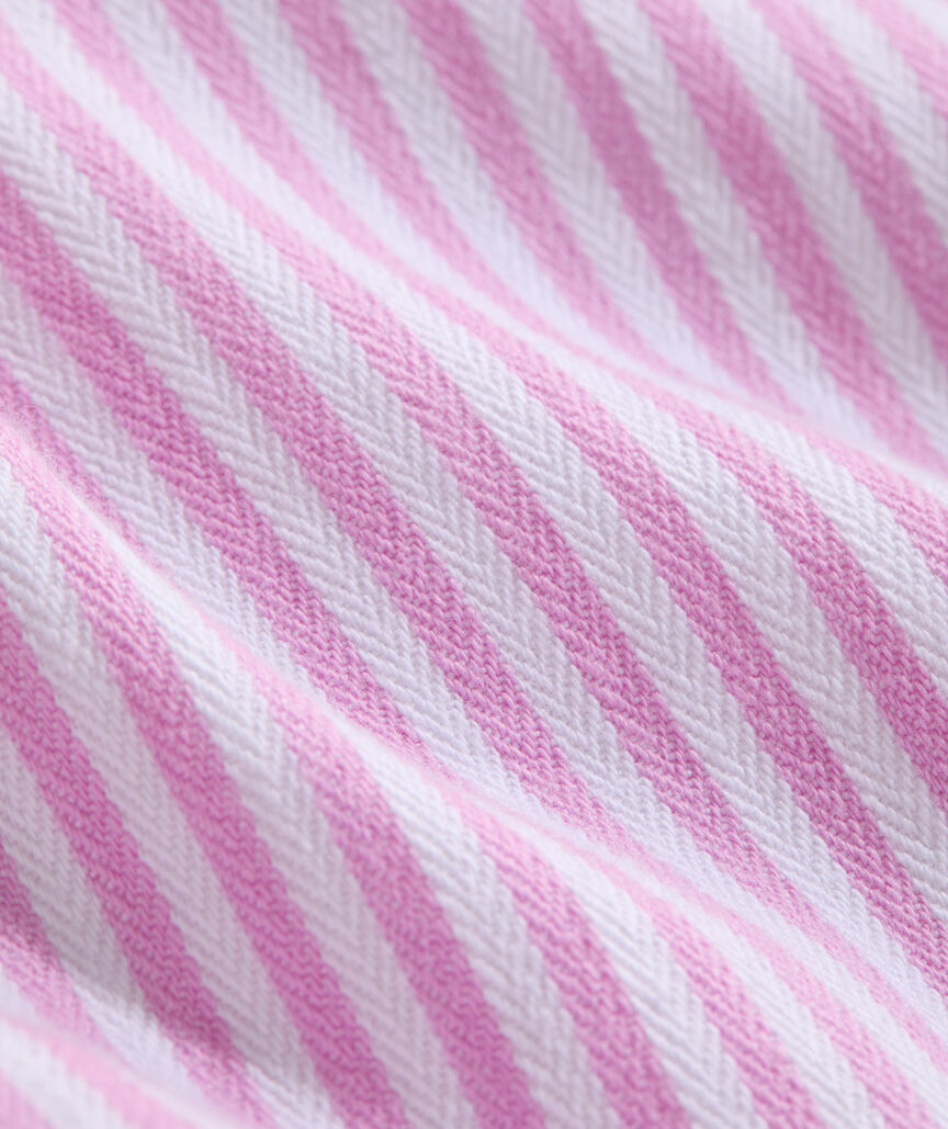 3 1/2 Inch Herringbone Every Day Shorts - Feeder Bloom White
