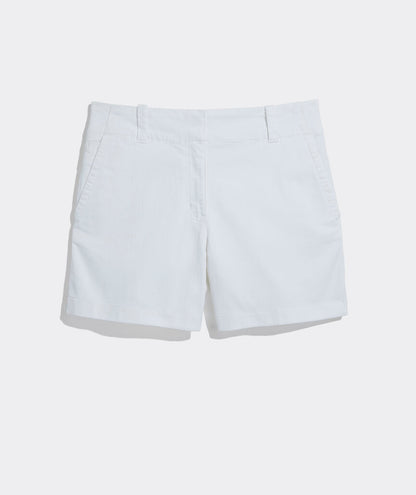5 Inch Herringbone Every Day Shorts - White Cap