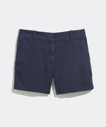 5 Inch Herringbone Every Day Shorts - Nautical Navy