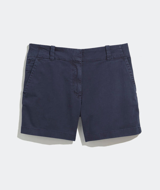 5 Inch Herringbone Every Day Shorts - Nautical Navy