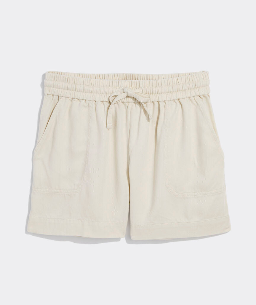 Frankie Pull-On Shorts - Stone