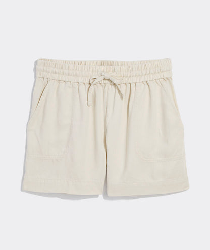 Frankie Pull-On Shorts - Stone