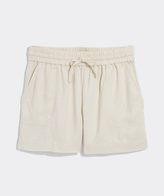 Frankie Pull-On Shorts - Stone