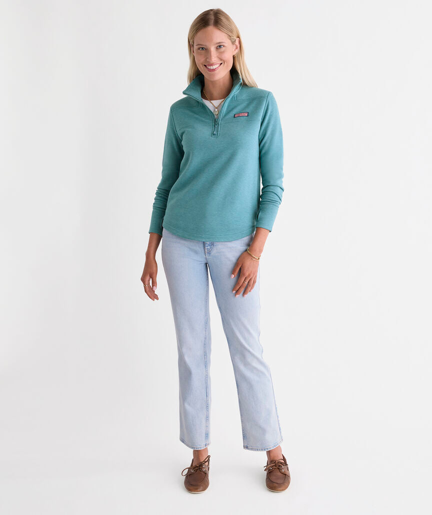 Dreamcloth Relaxed Shep Shirt - Lowcountry Loden Heather